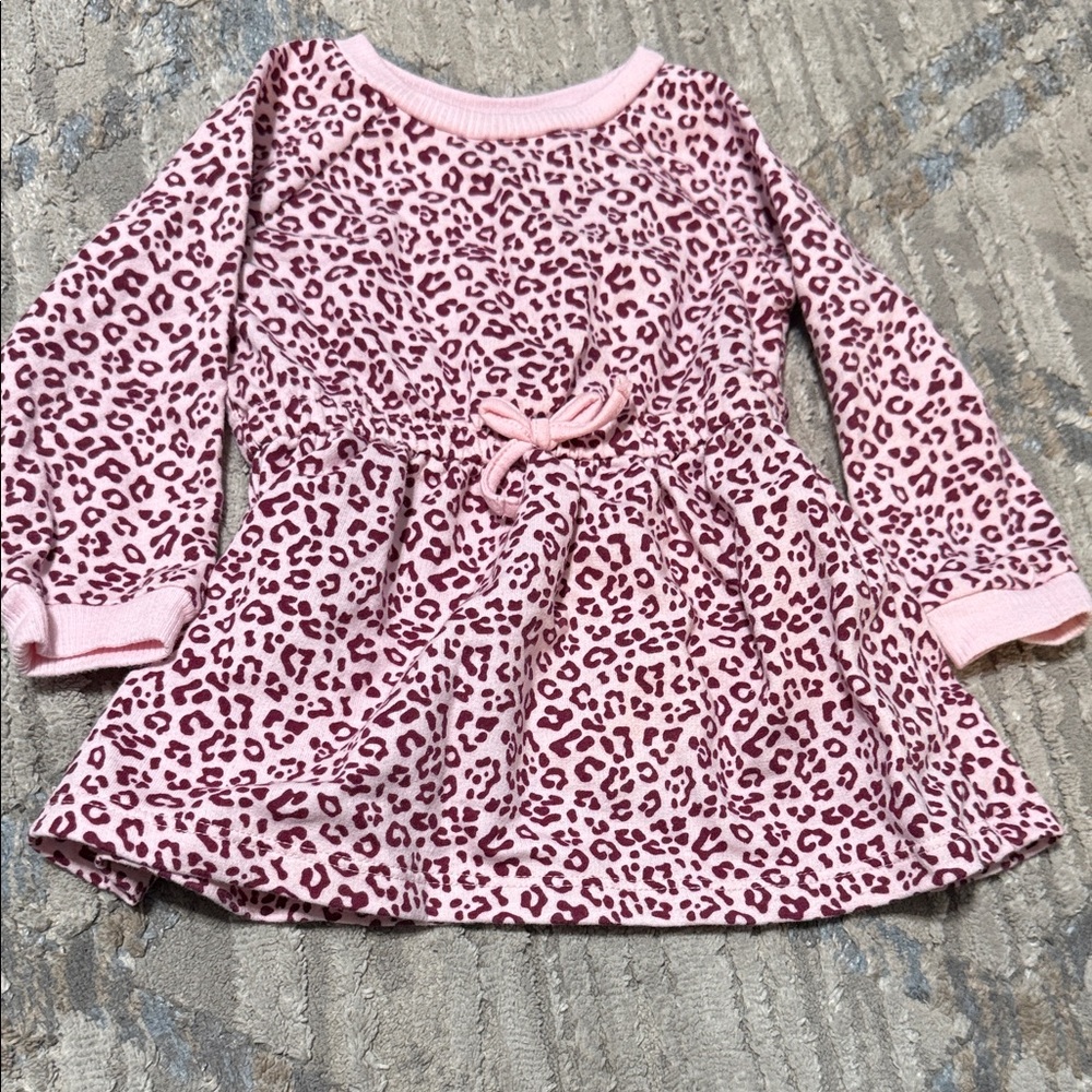 Okie Dokie Pink Patterned Dress
